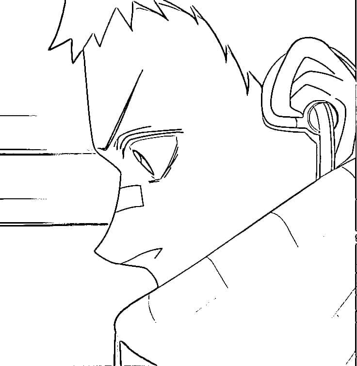 Coloriage Heisuke Mashimo gratuit