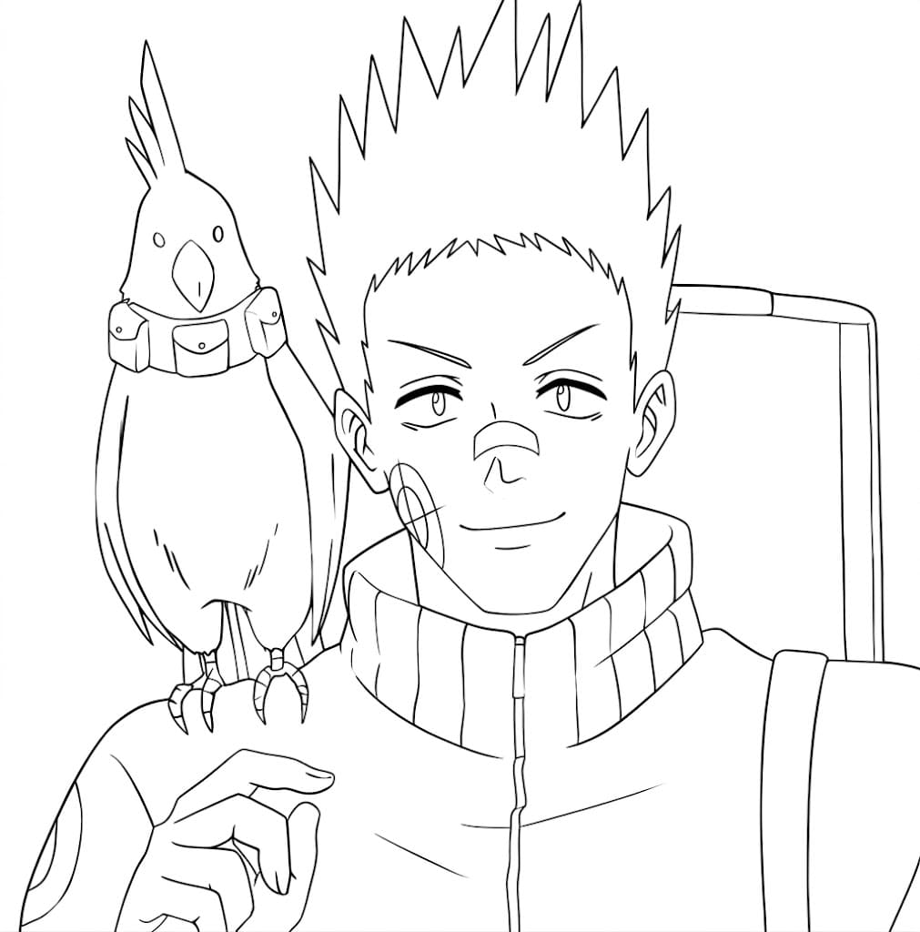 Coloriage Heisuke Mashimo imprimable