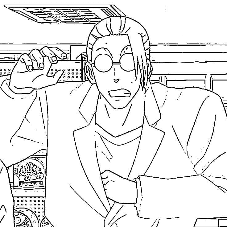 Coloriage Huang Taro Sakamoto