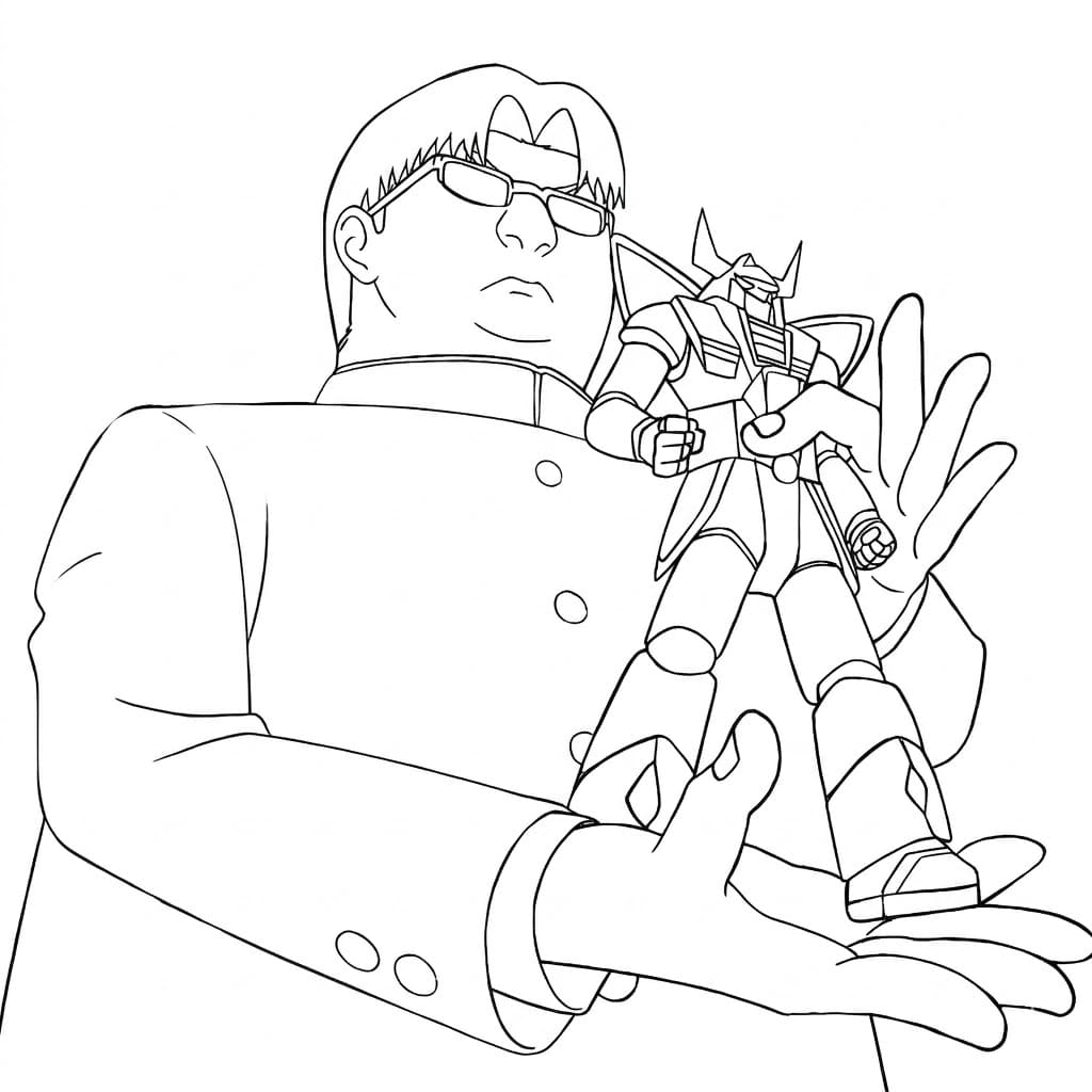 Coloriage Impression Kinta Sakata