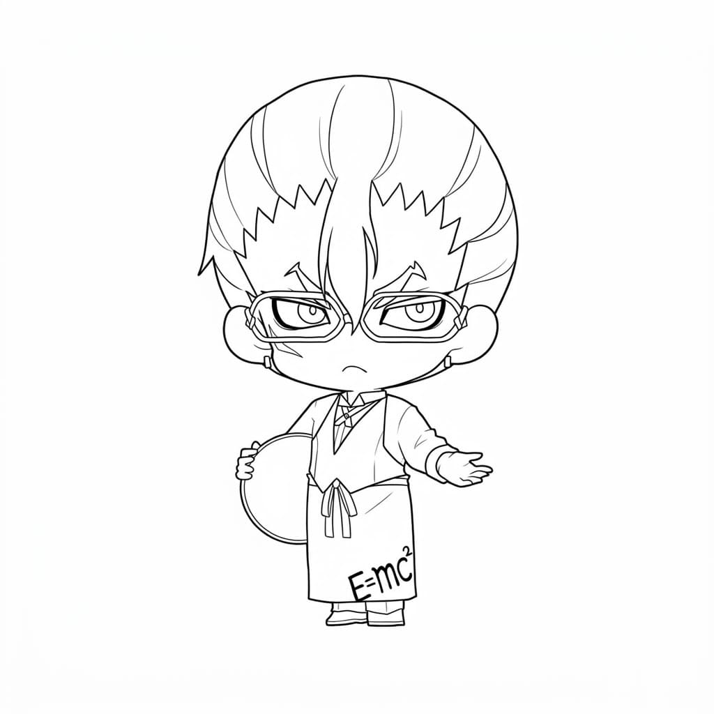 Coloriage Jeune Kinro