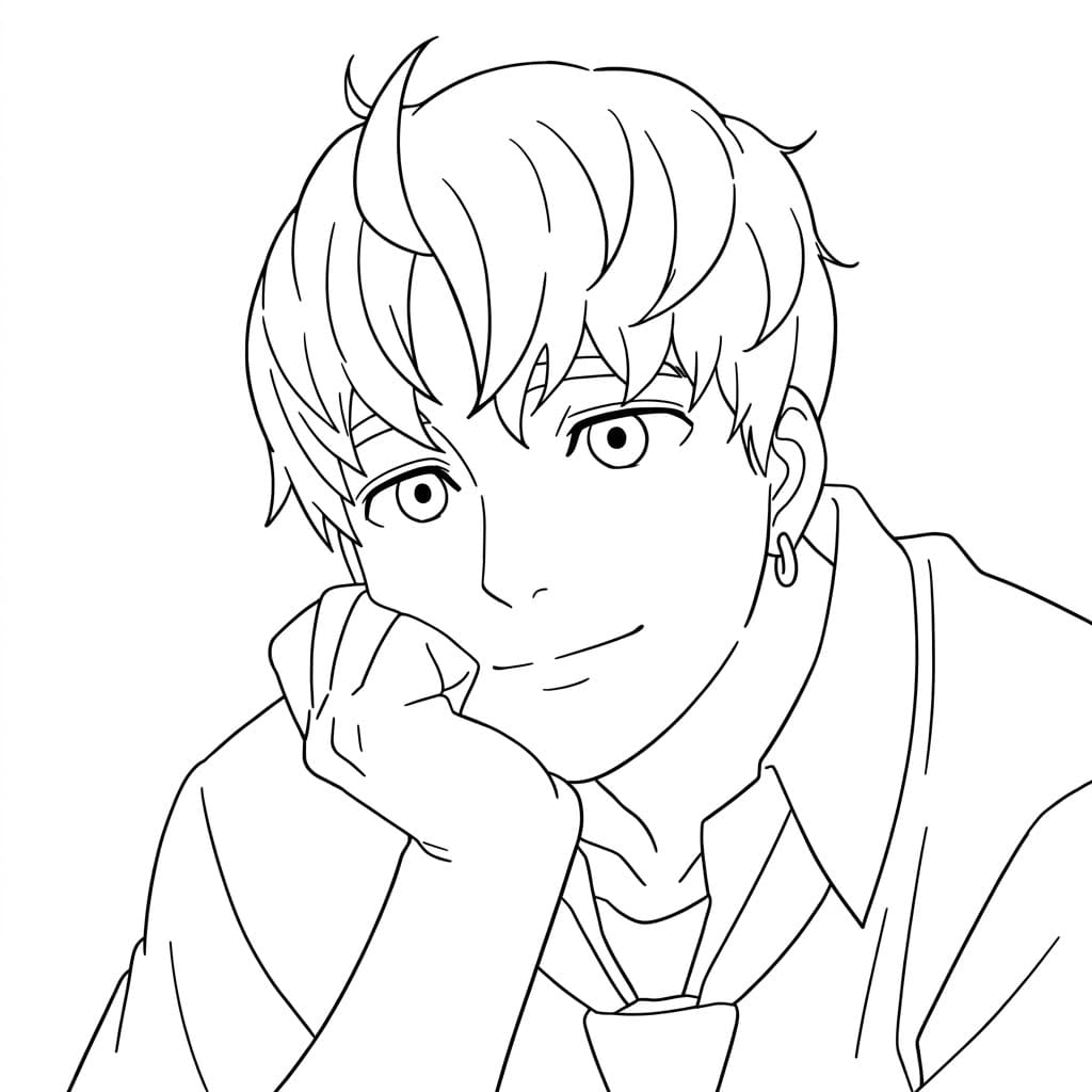 Coloriage Jin Enjôji