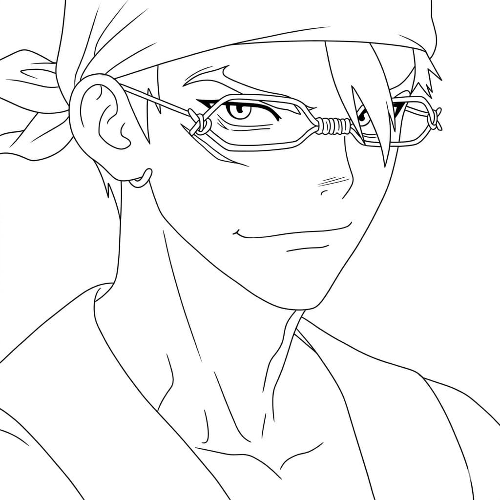 Coloriage Kinro Confiant