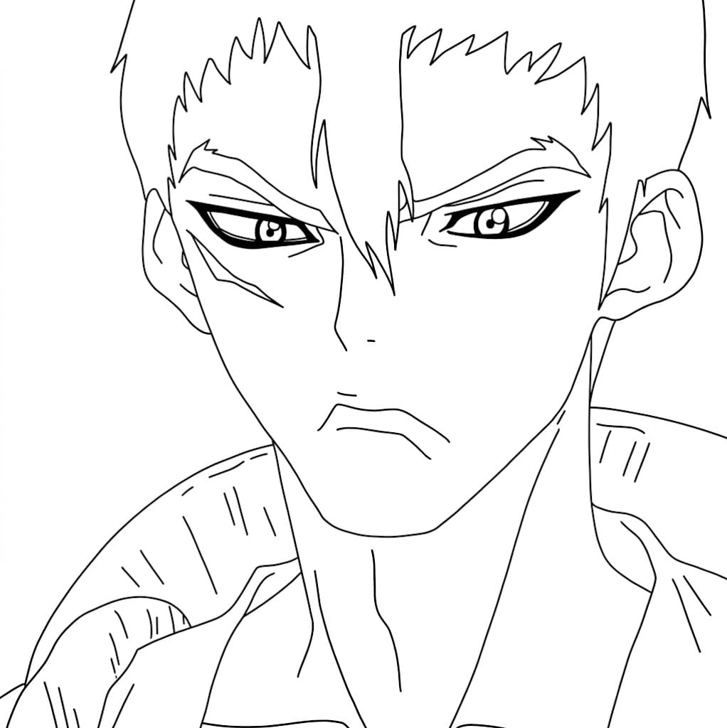 Coloriage Kinro En Colère