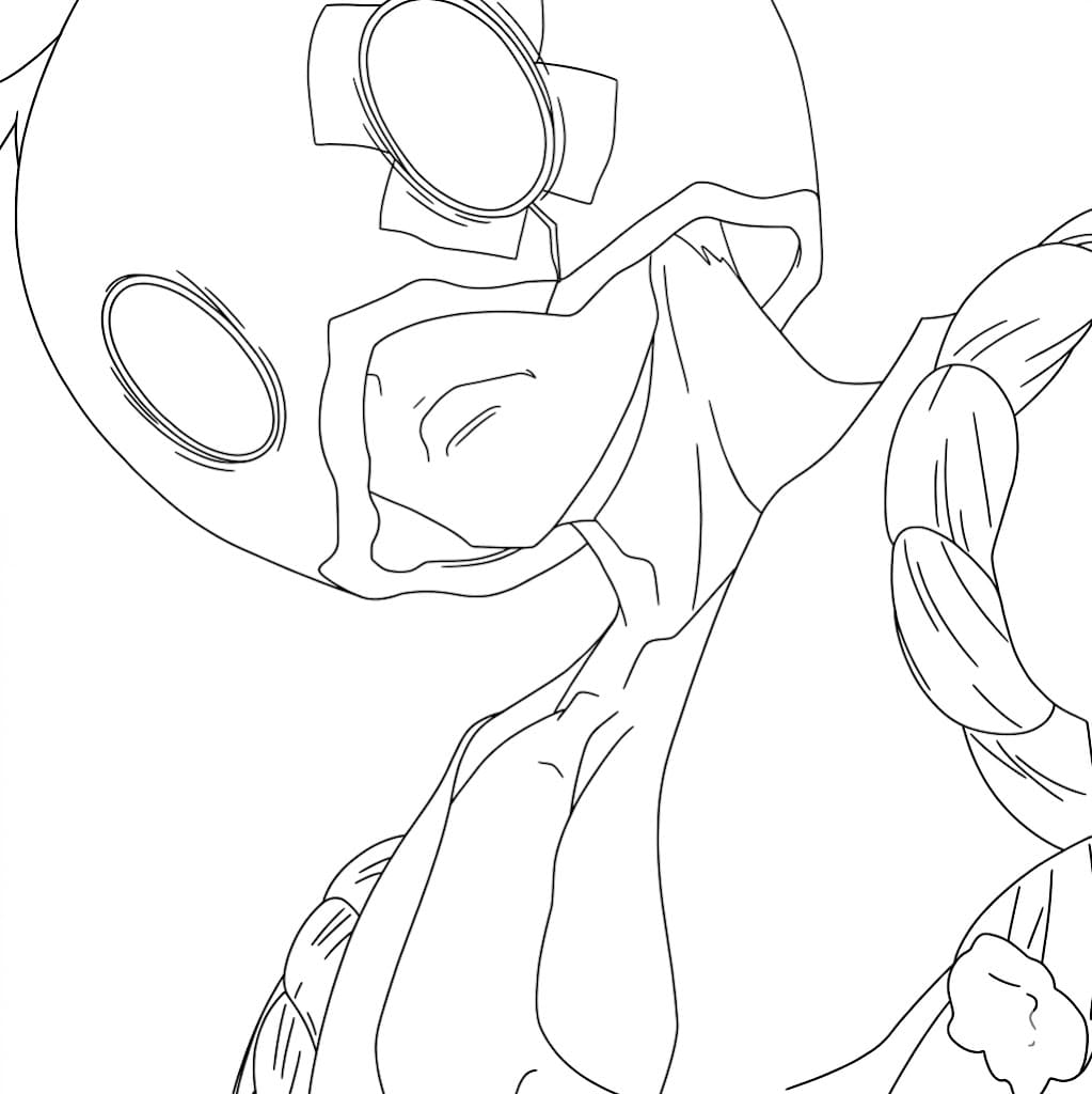 Coloriage Kinro Mystérieux