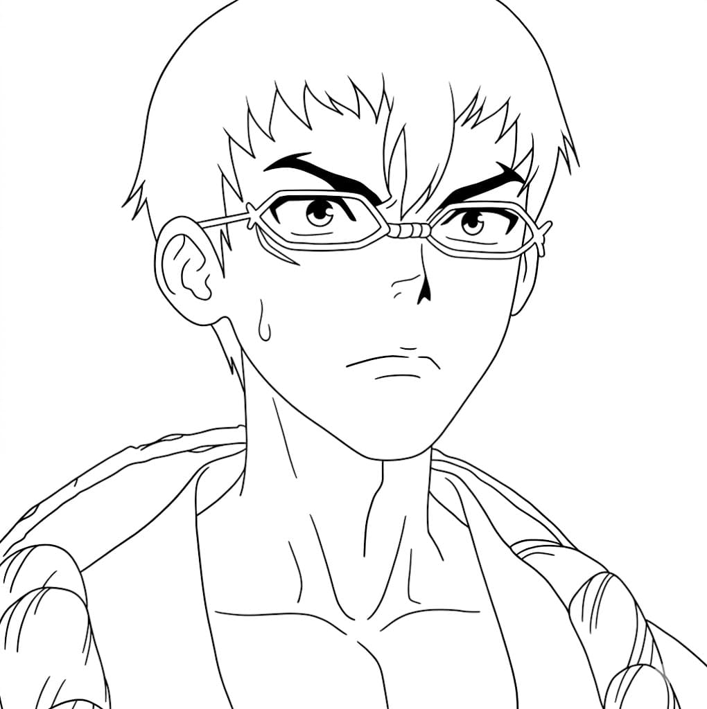 Coloriage Kinro Sérieux