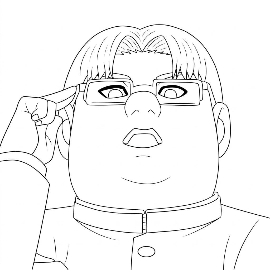 Coloriage Kinta Sakata