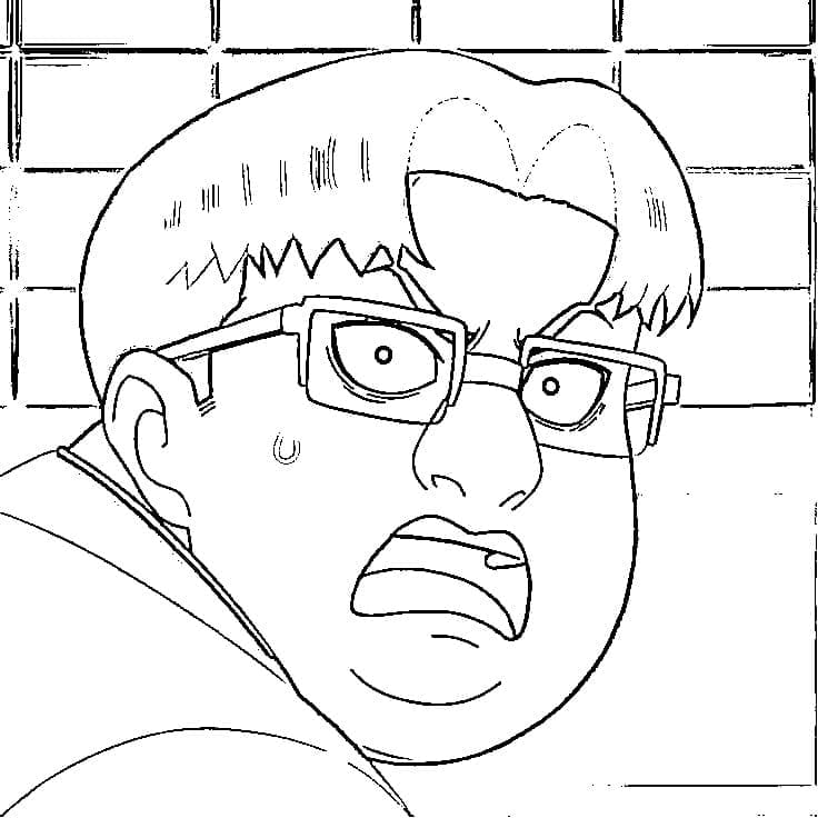 Coloriage Libérez Kinta Sakata