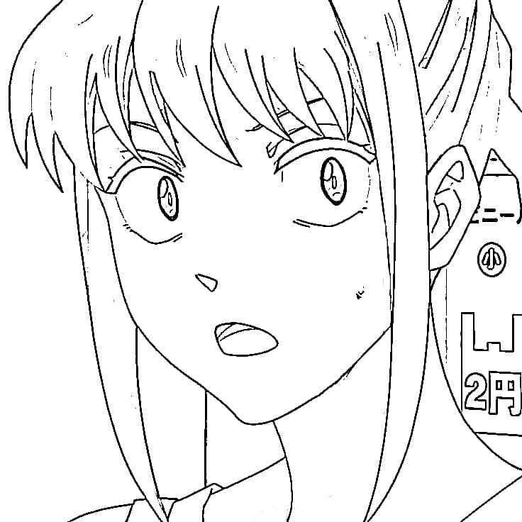 Coloriage Lu Shaotang imprimable