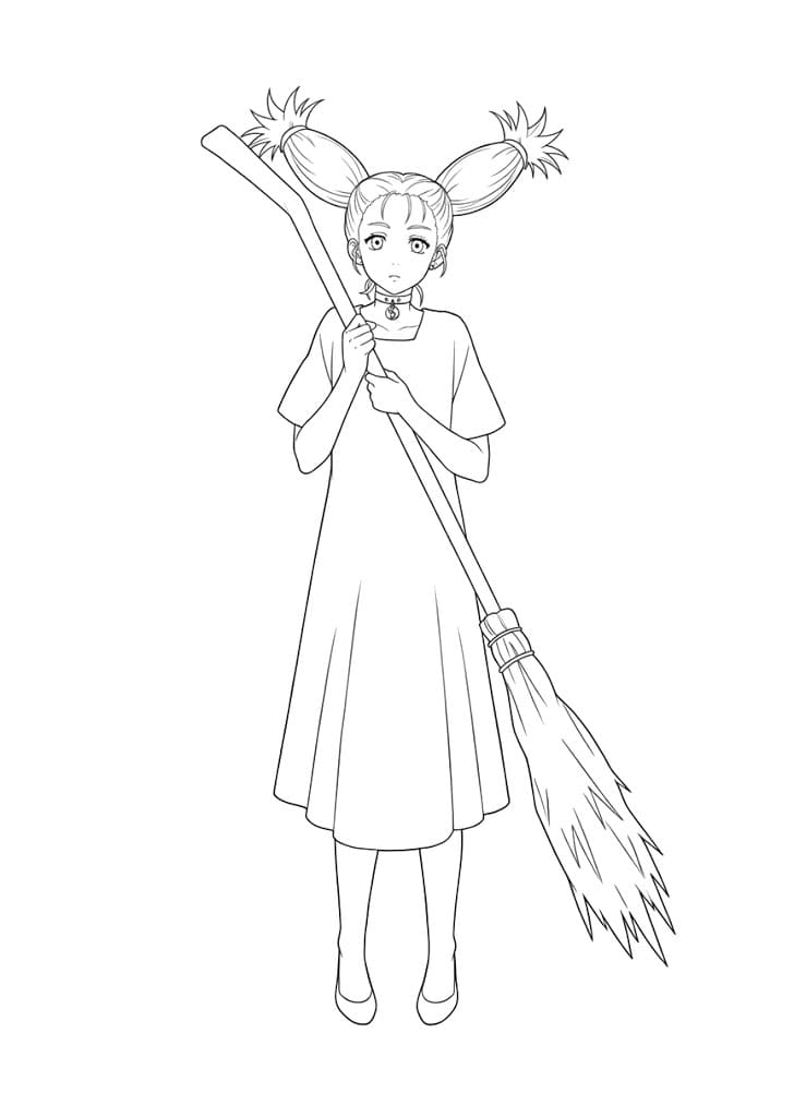 Coloriage Momo Nishimiya