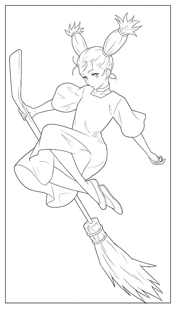 Coloriage Momo Nishimiya vol