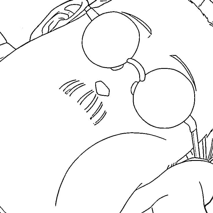 Coloriage Paresseux Taro Sakamoto