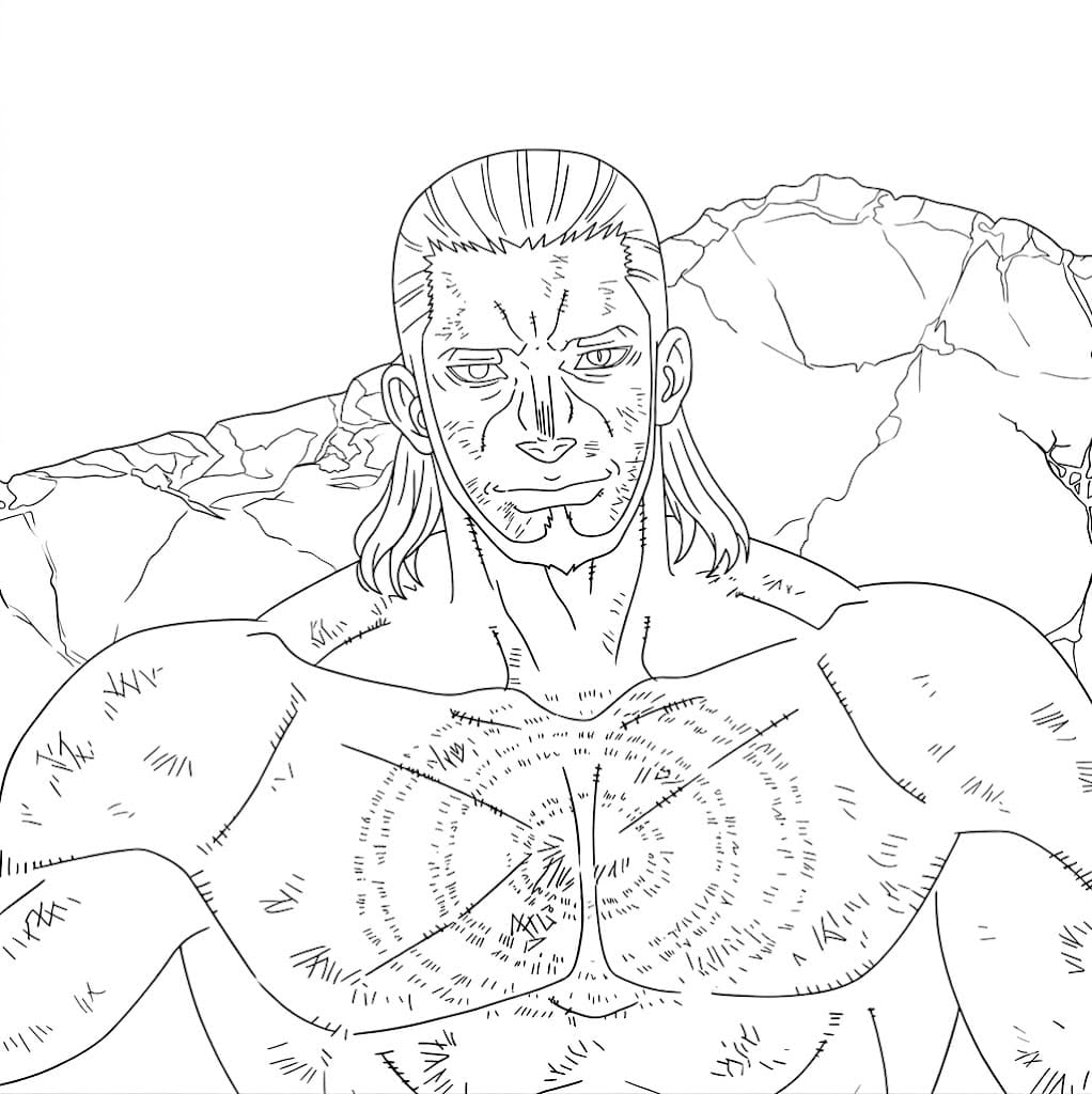 Coloriage Puissance de Burns