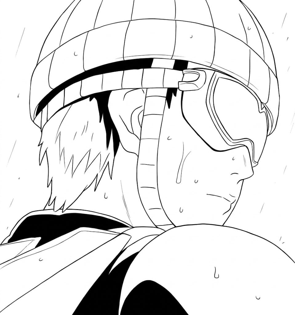 Coloriage Roulettes Rider après