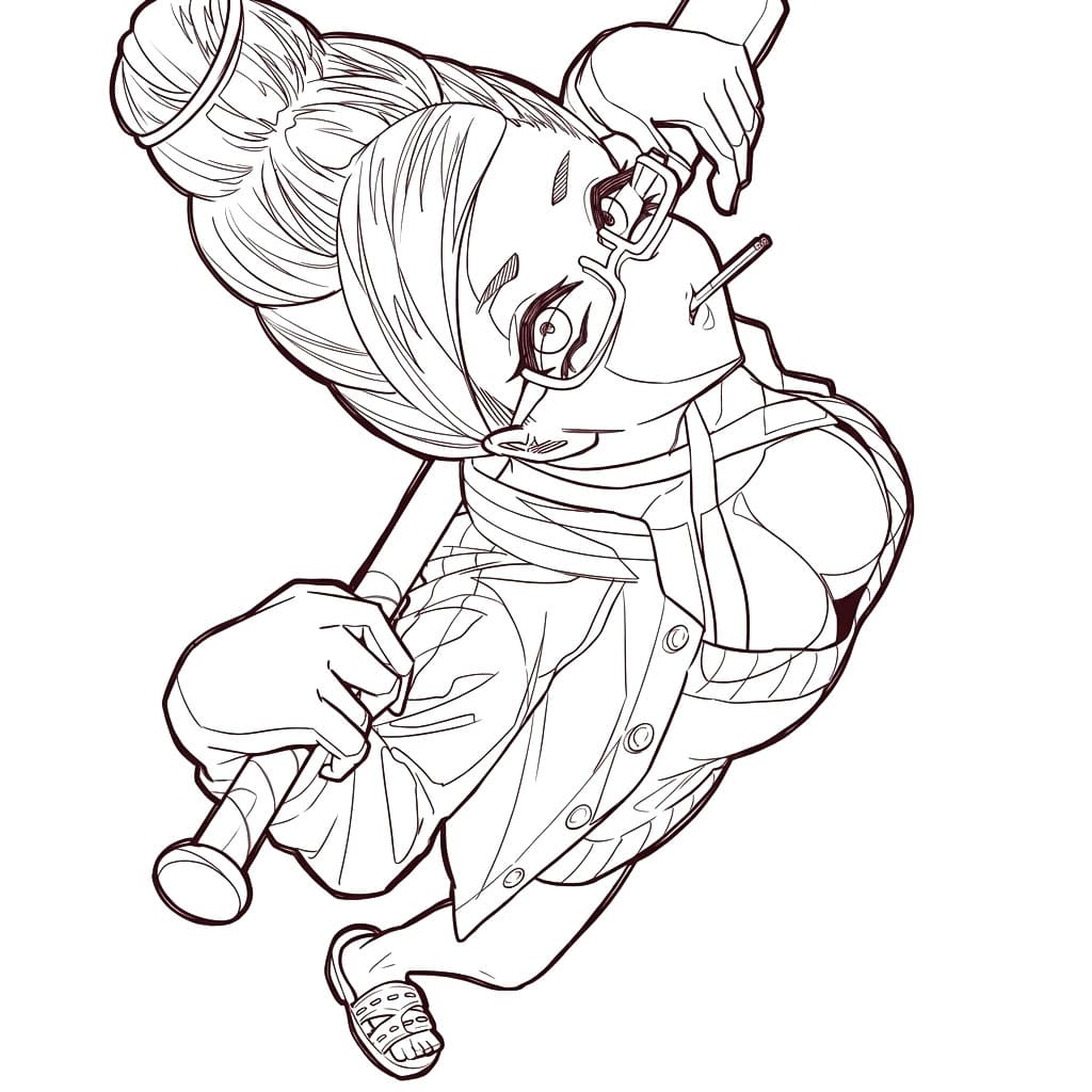 Coloriage Seiko Ayase imprimer