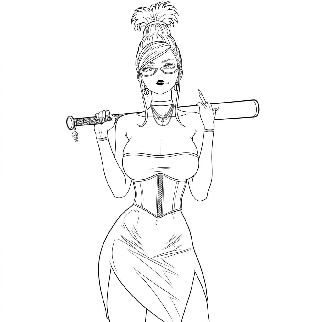 Coloriage Seiko Ayase jolie