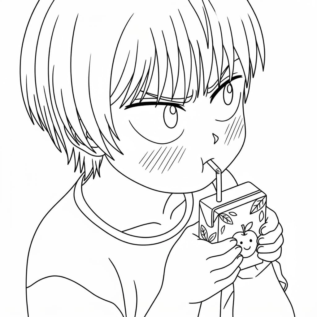 Coloriage Shin Asakura petit