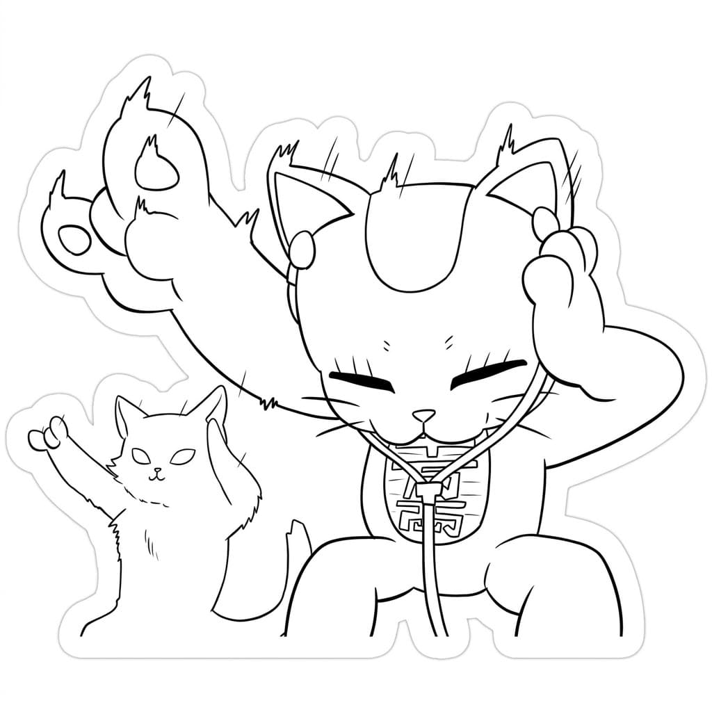 Coloriage Turbo Granny en colère magique