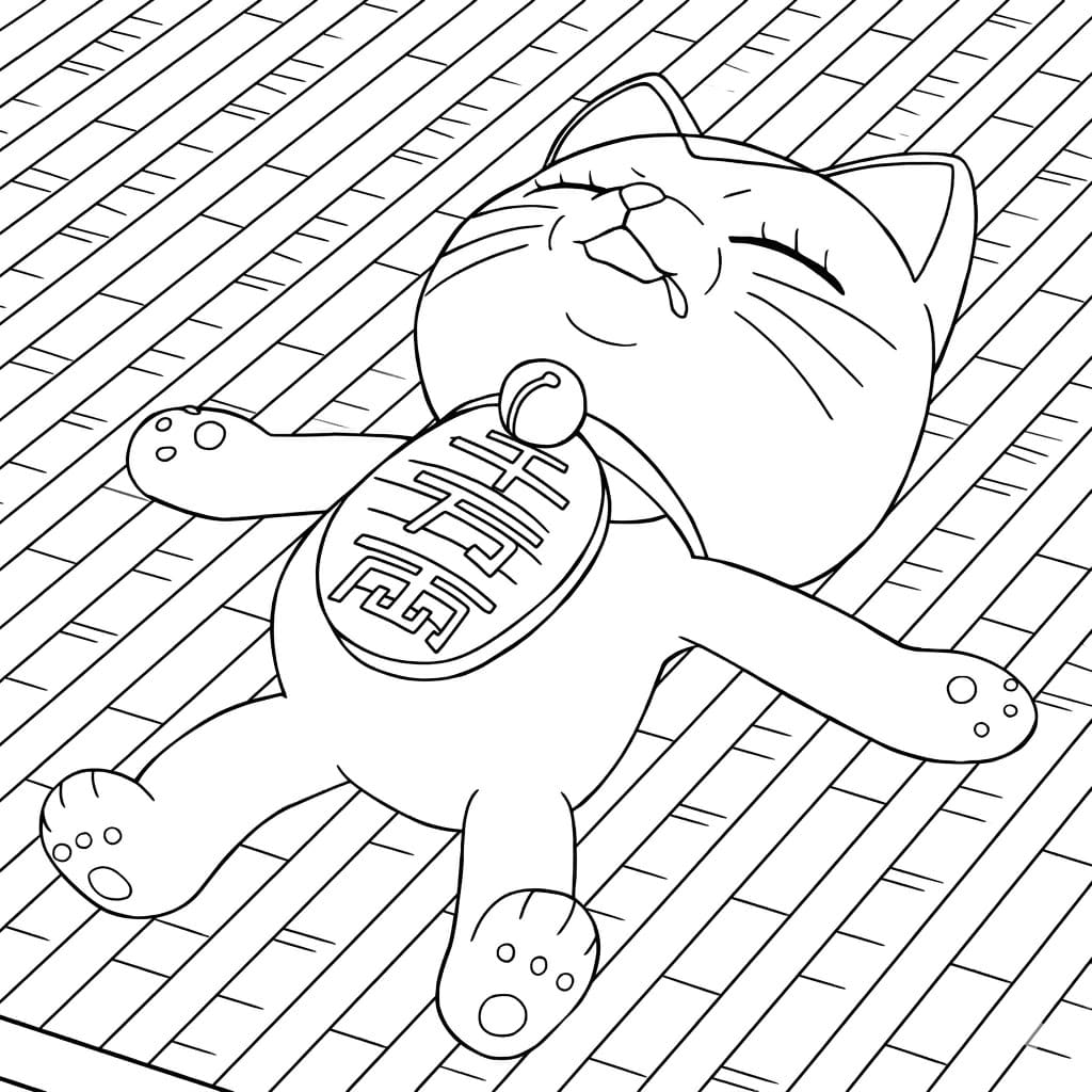 Coloriage Turbo Granny fatiguée