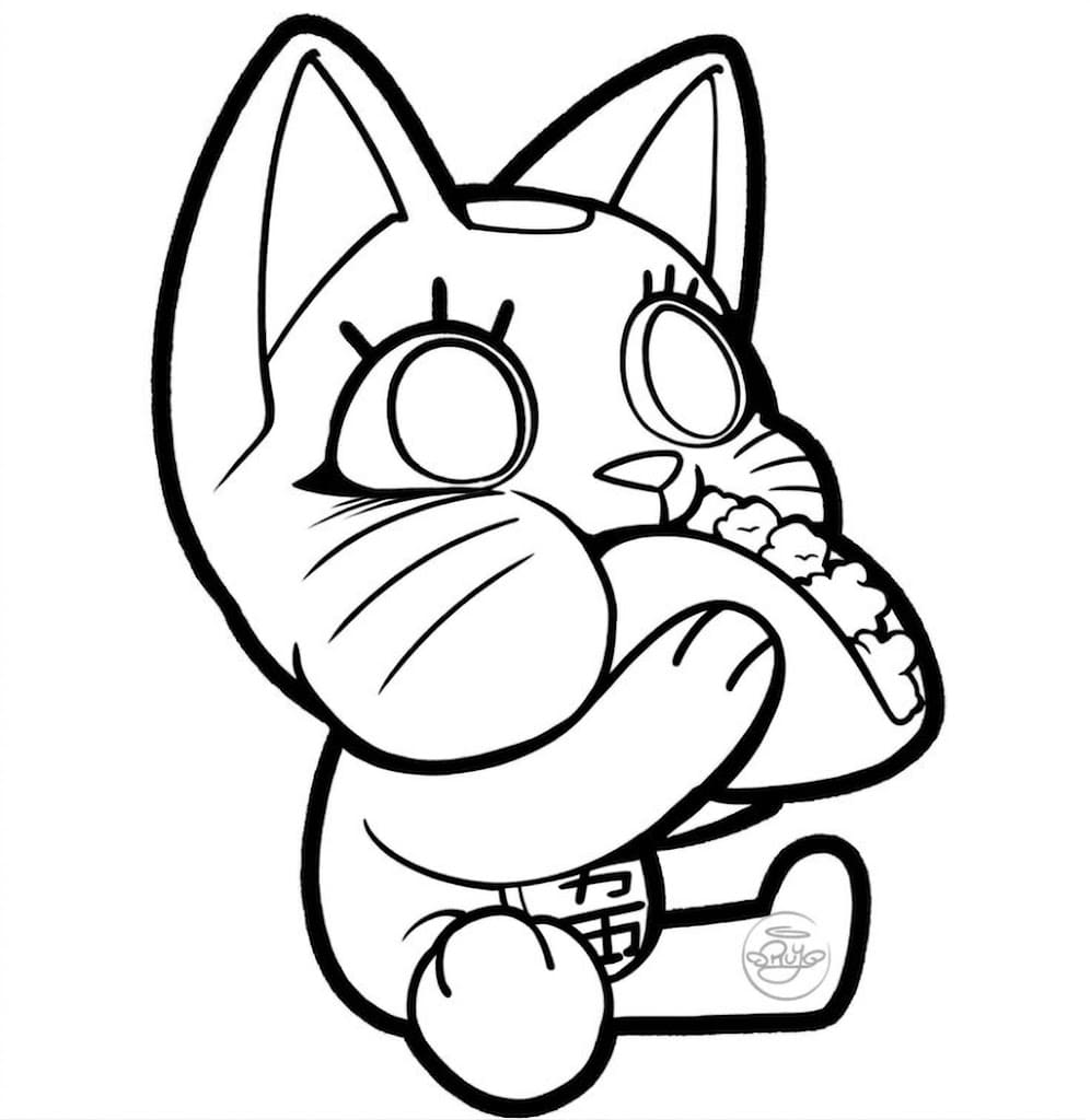 Coloriage Turbo Granny mignonne