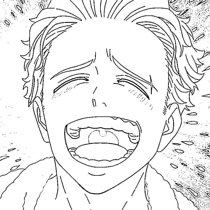 Coloriage Wind Breaker Hajime Umemiya