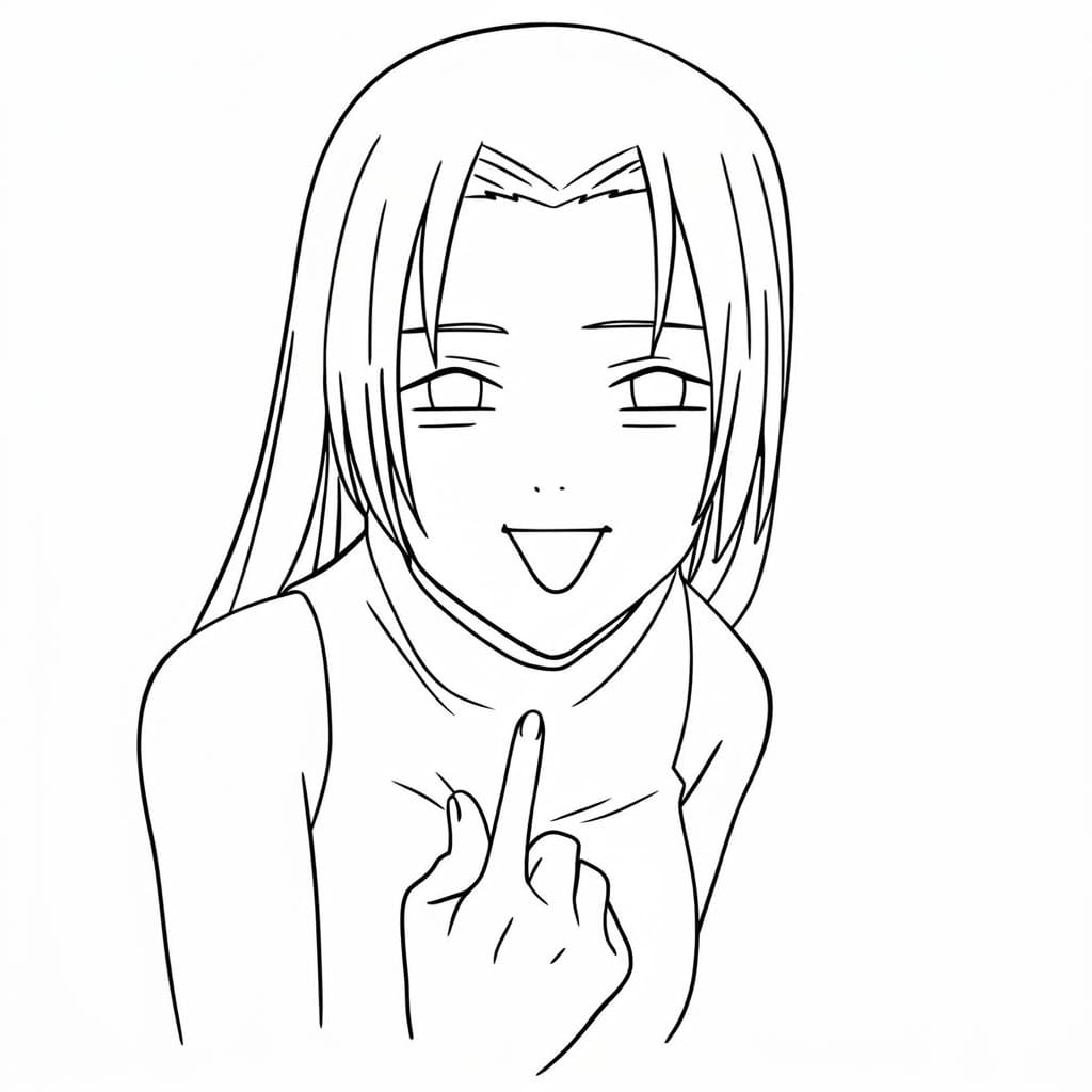 Coloriage Amusant Yuki Tsukumo