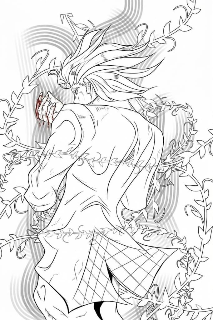 Coloriage Beauté de Giorno Giovanna