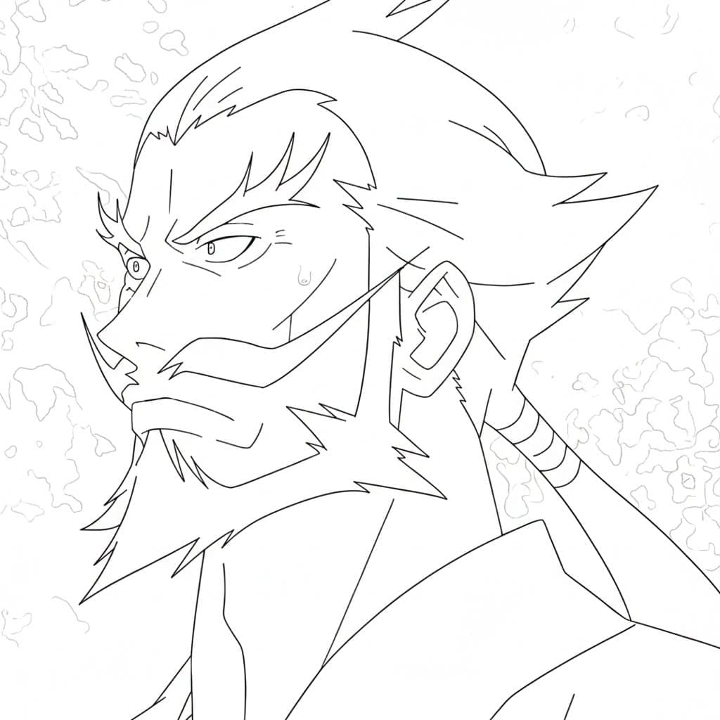 Coloriage Cool Gantetsusai Tamiya