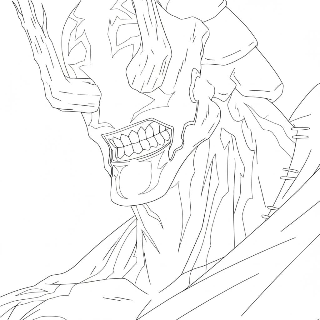 Coloriage Cool Hanami