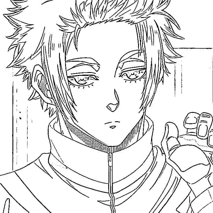 Coloriage Cool Sae Itoshi