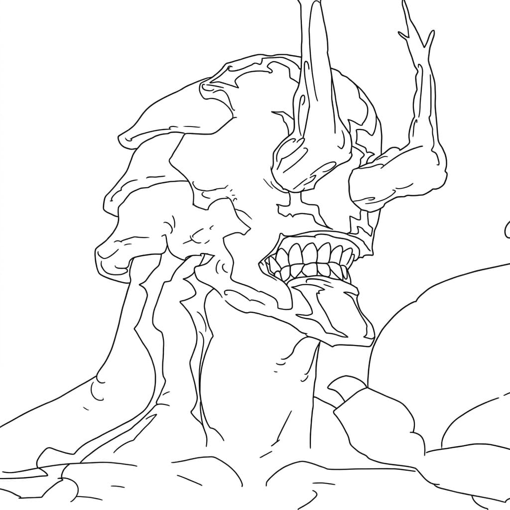 Coloriage Cri de Hanami