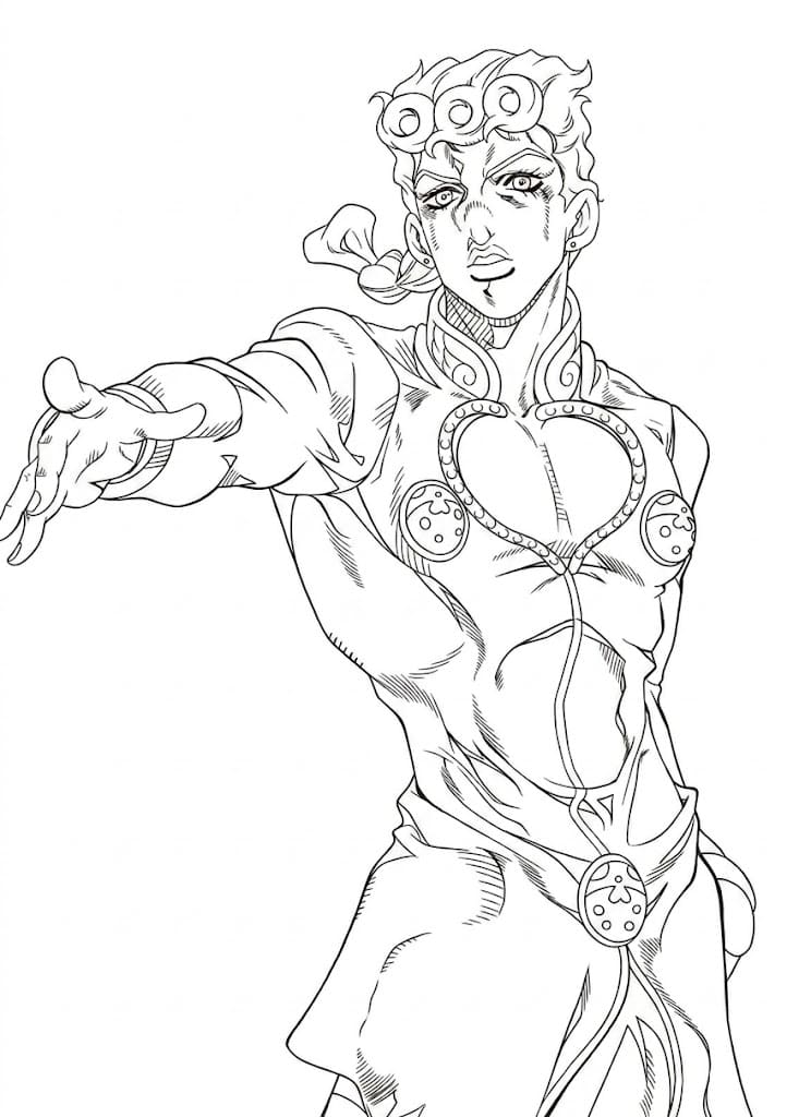 Coloriage Danse de Giorno Giovanna