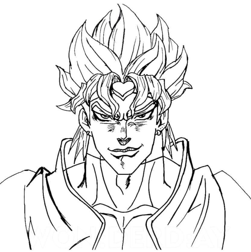 Coloriage Dio Brando
