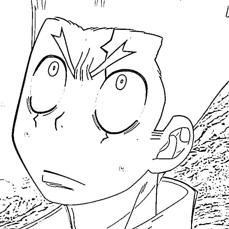 Coloriage Drôle Taiju Oki