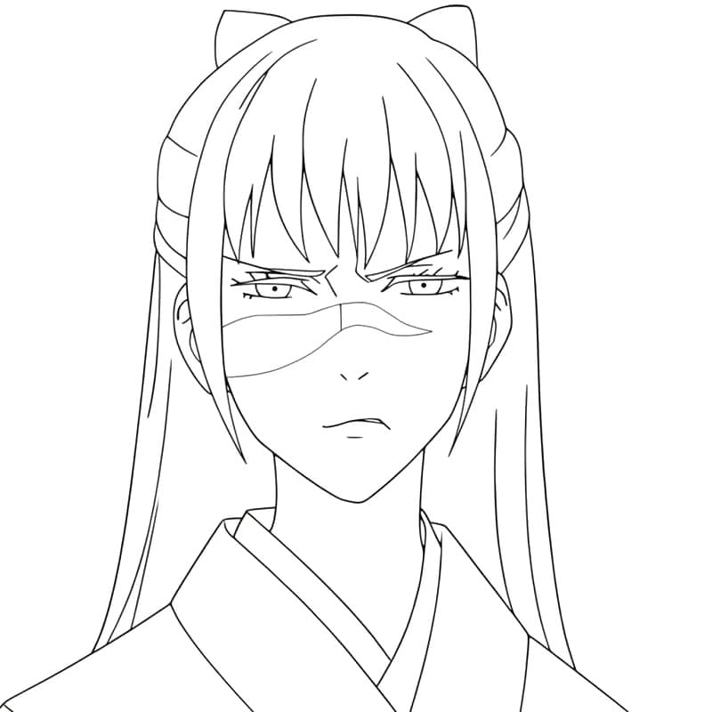 Coloriage Drôle Utahime Iori