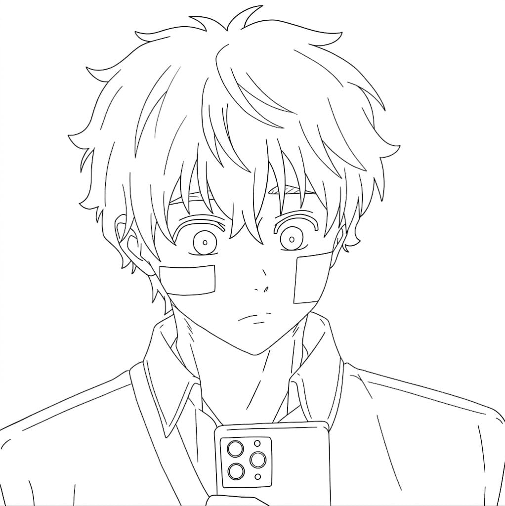 Coloriage Akihiko Nirei 