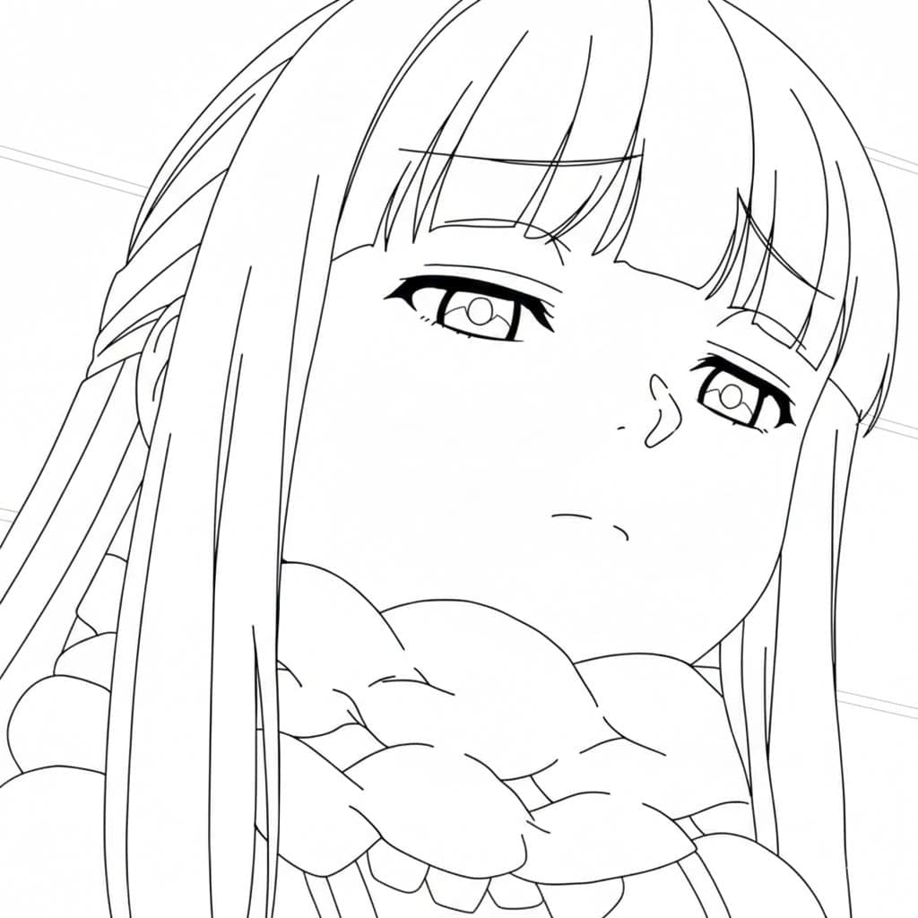 Coloriage Fern drôle