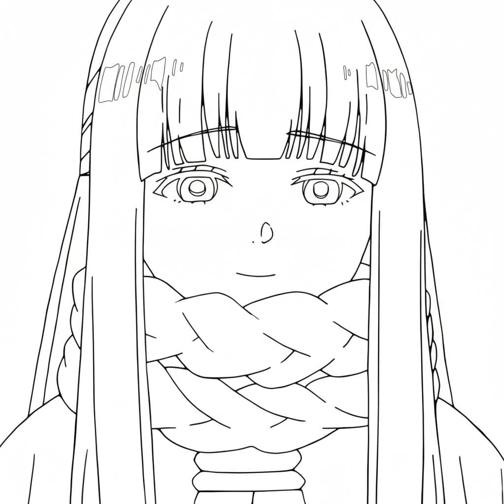 Coloriage Fern heureuse