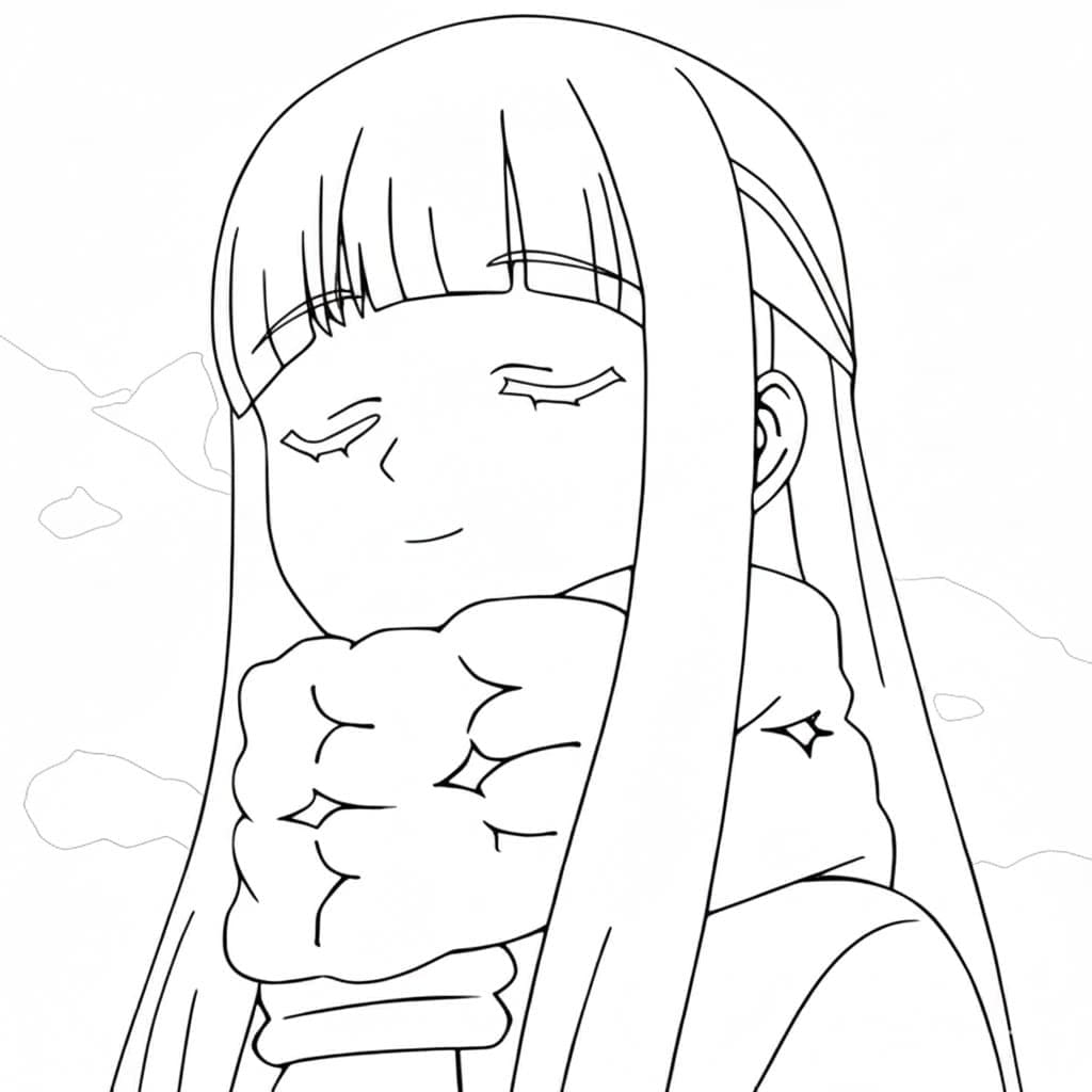 Coloriage Fern joyeuse