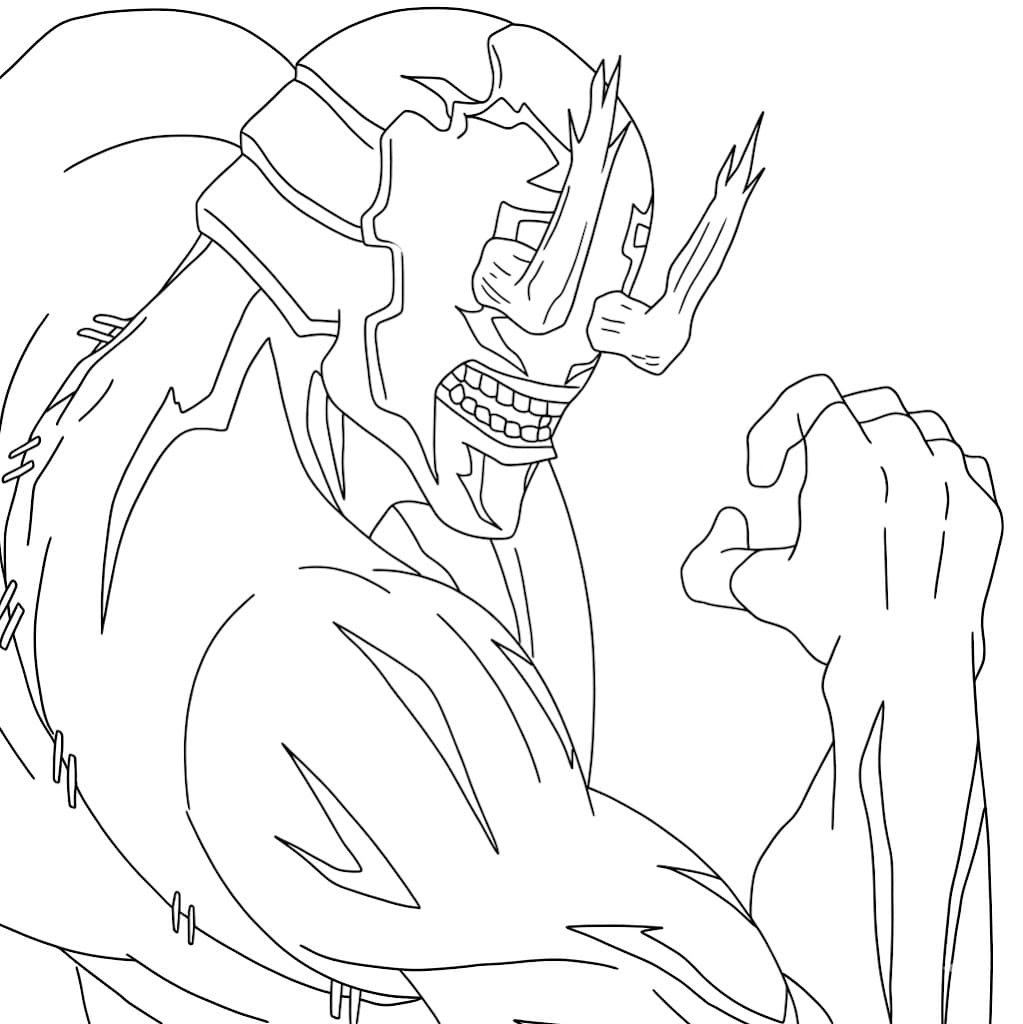 Coloriage Force de Hanami