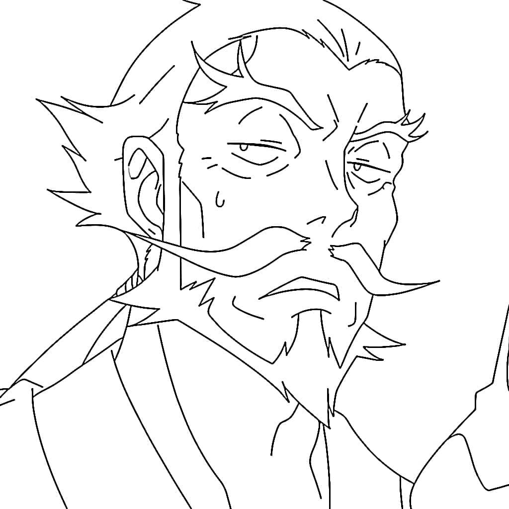 Coloriage Gantetsusai Tamiya imprimable