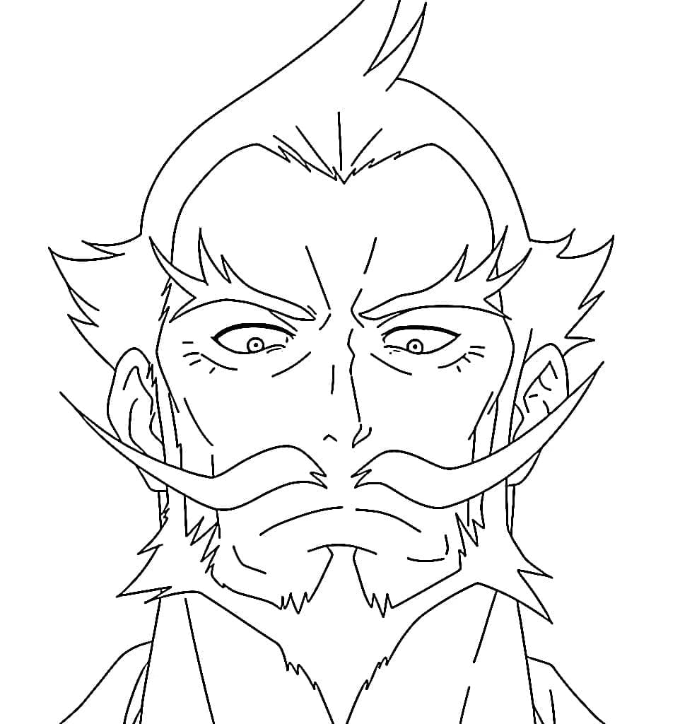 Coloriage Gantetsusai Tamiya Imprimable gratuit