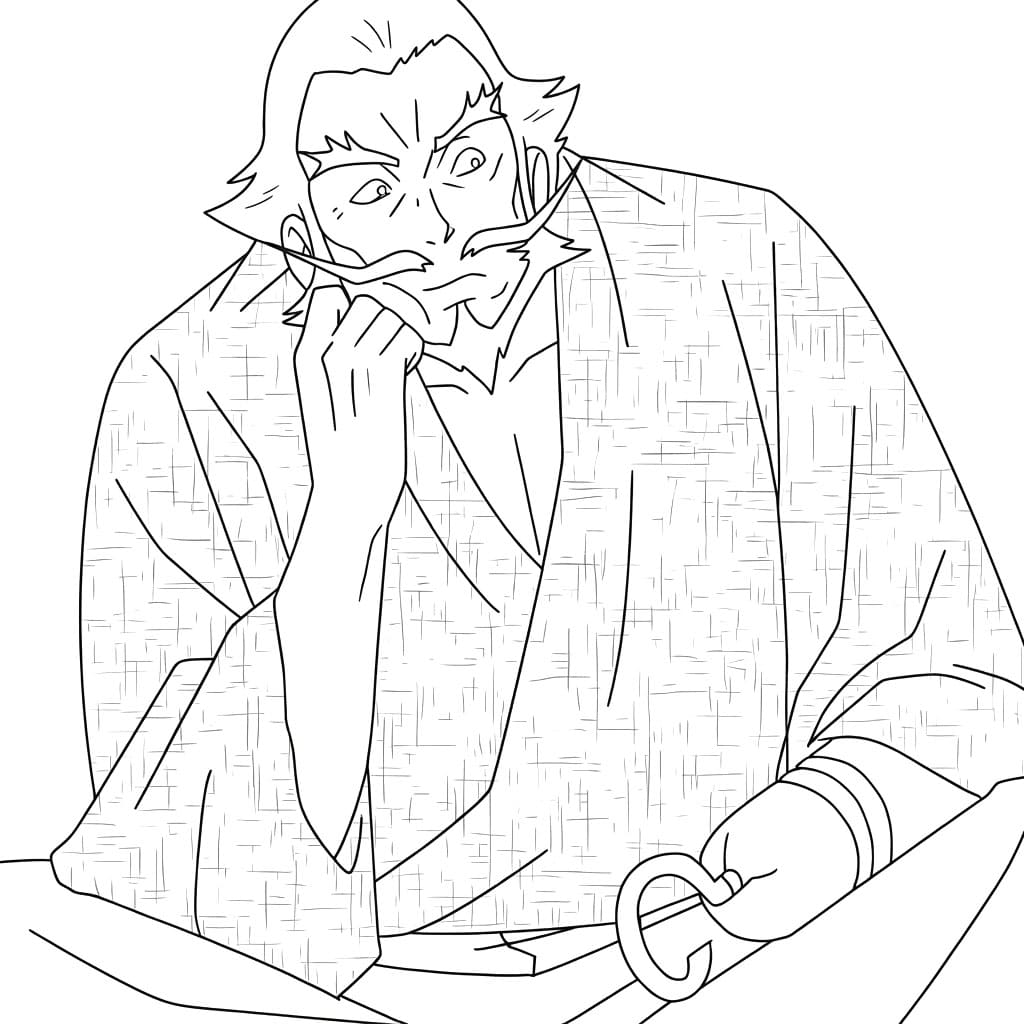 Coloriage Gantetsusai Tamiya séance