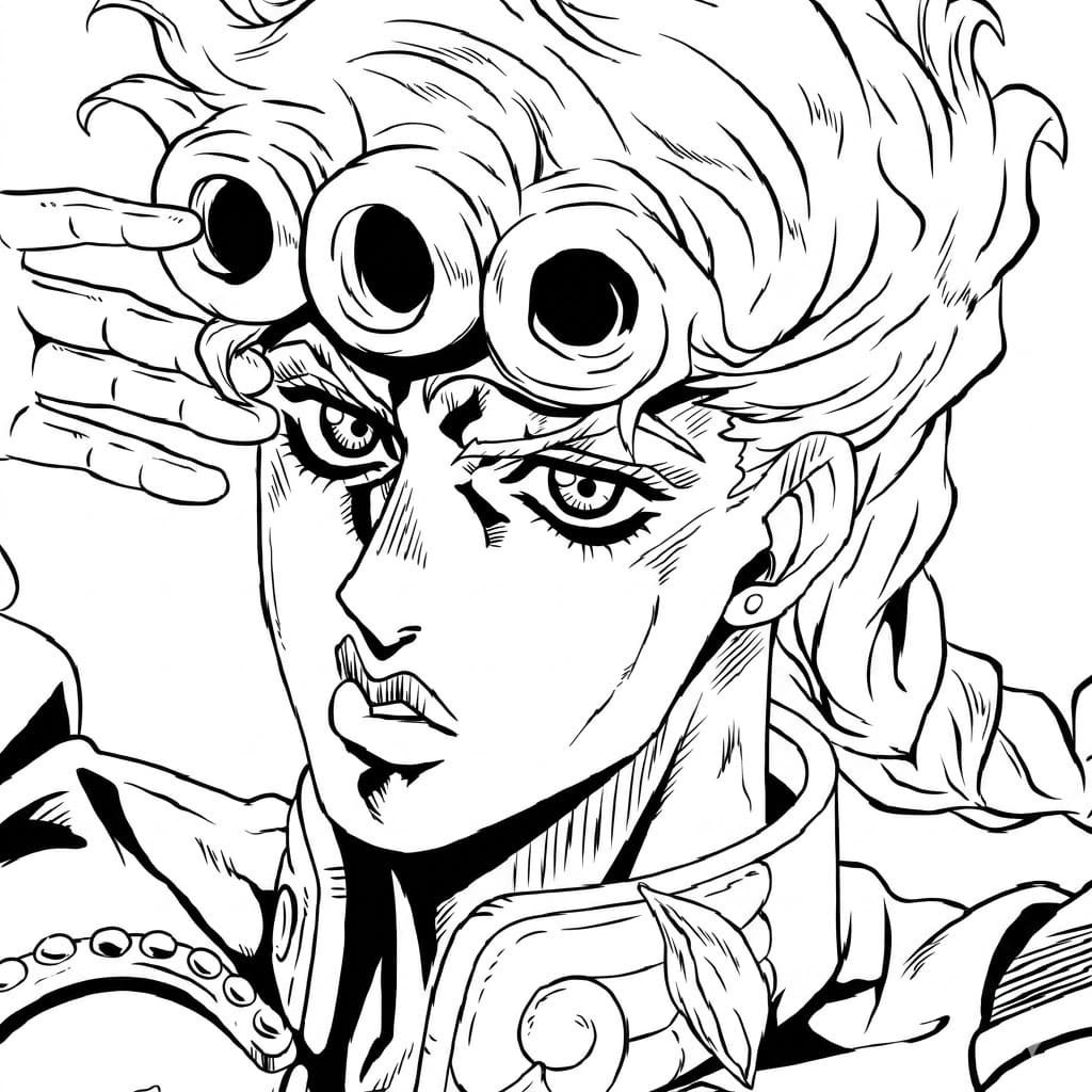 Coloriage Giorno Giovanna tirage