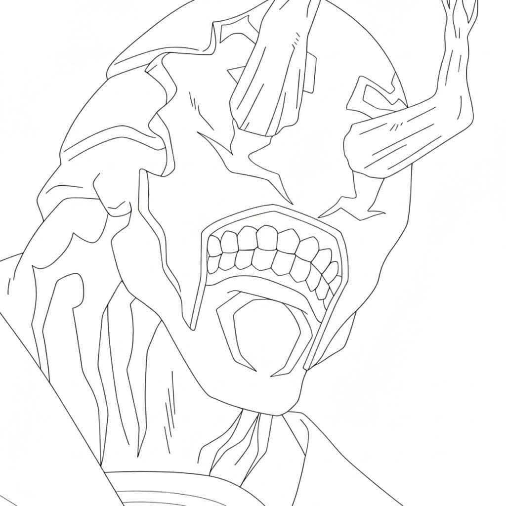 Coloriage Hanami à imprimer gratuitement