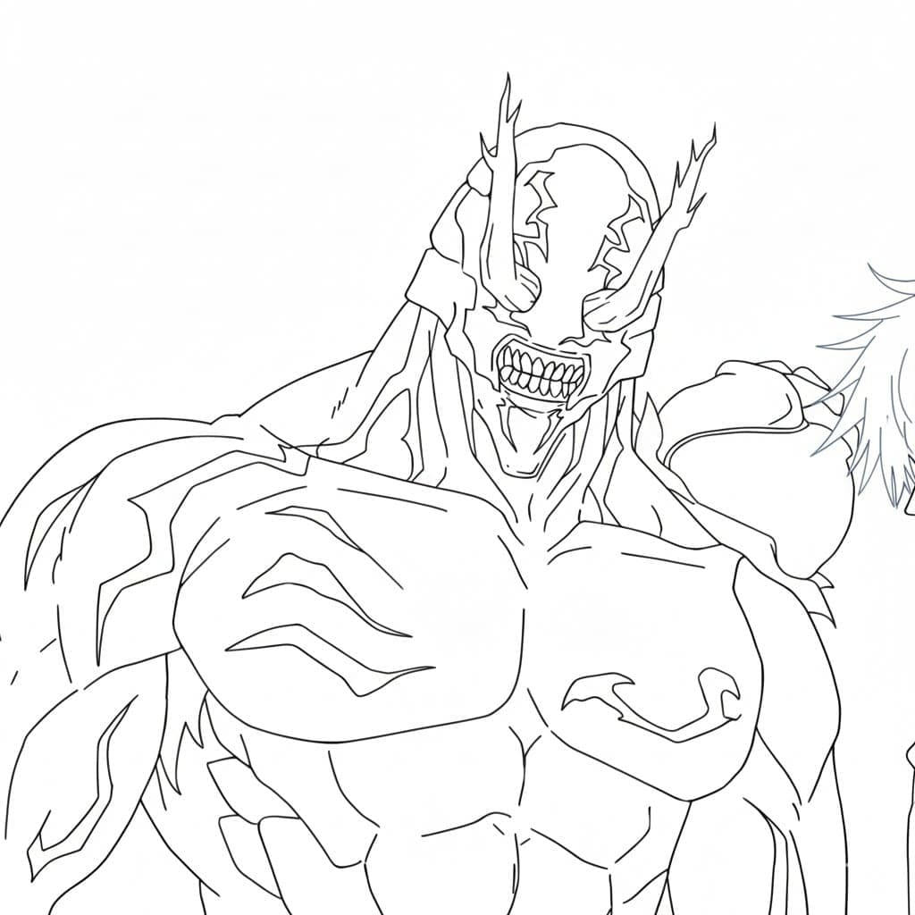 Coloriage Hanami Anime Jujutsu Kaisen