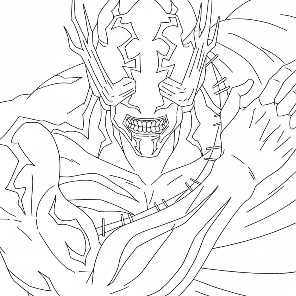 Coloriage Hanami dans Anime Jujutsu Kaisen