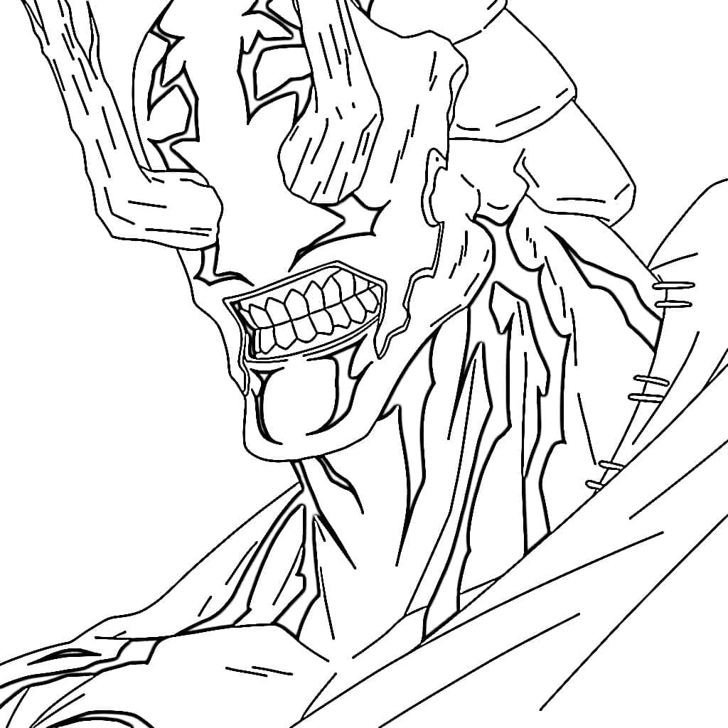 Coloriage Hanami dans Jujutsu Kaisen