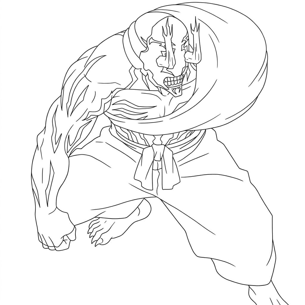 Coloriage Hanami des Racines