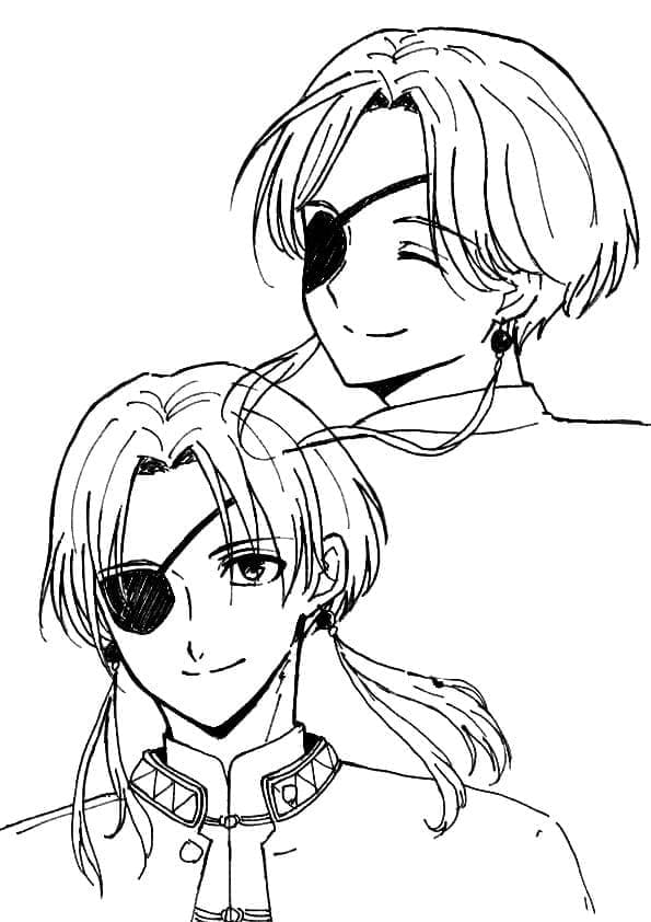 Coloriage Hayato Suō Wind Breaker